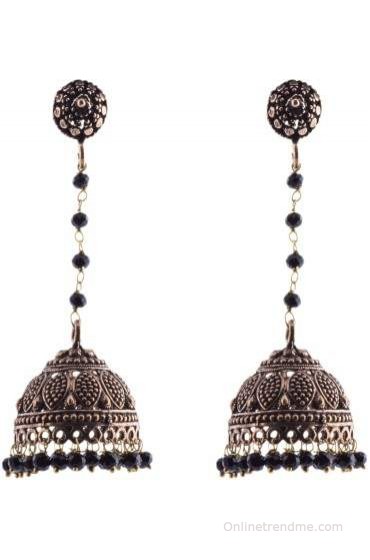 Ganapathy Gems 2296 Metal Jhumki Earring